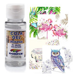 Kit Cola Gel Decoupage Corfix 60gr + 4 Guardanapos