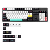 Juego De Teclas De Teclado Personalizadas De 122 Piezas, Sum