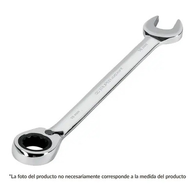 Llave Combinada Con Matraca Reversible 15/16'' Truper 13648