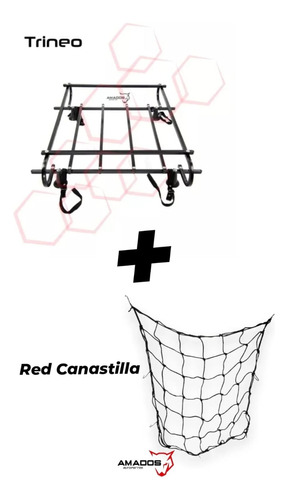 Canastilla Trineo Porta Equipaje Universal Portaquipaje