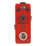 Pedal De Efecto Rowin, Overdrive-b Lef-302b Color Rojo