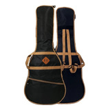 Funda Guitarra Acústica Criolla Acolchada Mochila 