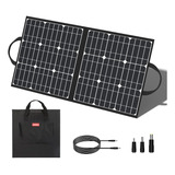 Panel Solar Portatil De 50w 18v, Cargador Solar Plegable Fla