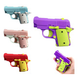 Mini Pistola Arminha Brinquedo Anti Stres Tik Tok Fidget Toy