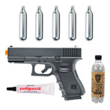 Paquete Glock G19 Gen 3 6mm Airsoft Co2 Xchws P