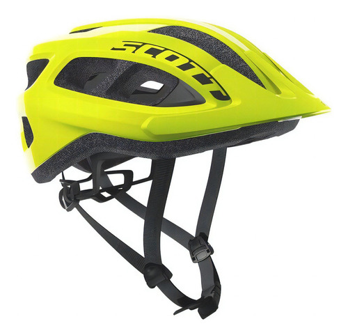 Capacete Bike Ciclismo Mtb Scott Supra - Amarelo Fluor Tamanho Único