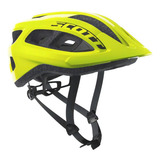 Capacete Bike Ciclismo Mtb Scott Supra - Amarelo Fluor Tamanho Único