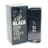 Perfume 212 Vip Black Eau De Parfum 200 Ml + Amostra