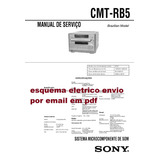 Esquema Eletrônico Sony Cmt Rb5 Cmtrb5  Em Pdf  Via Email