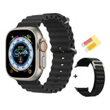 Smartwatch Hello Watch 2 H11 Ultra 1gb De Memória Bússola Cor Da Caixa Prata