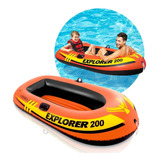 Bote Inflable 200 Grande Dos Personas Intex 58331np