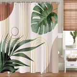 Toengs Cortinas De Ducha Bohemias Para Baño, Decoración B.