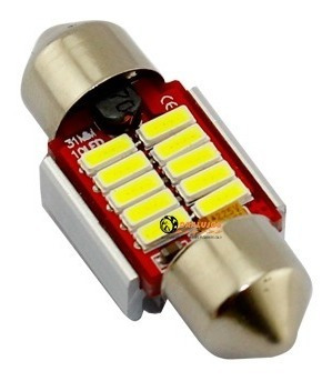 1 Cocuyo,bayoneta,bombillo Luz Led De Techo Para Carro 