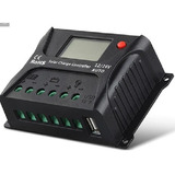 Controlador Regulador Pwm 10a 12/24v Ps Energía Solar