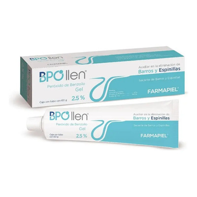 Bpollen Peróxido De Benzoílo 2.5% Gel Barros Y Espinillas | MercadoLibre