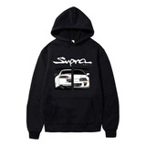 Sudadera Con Capucha Anime Initial D Toyota Supra Jdm