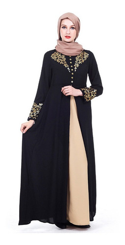 Vestido De Ramadán Vestido Musulmán Estampado A La Moda