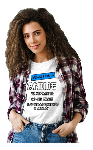 Playeras De Moda Para Mujer Sublimada Ropa Otaku Anime Japon