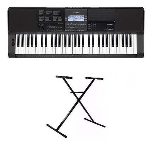 Casio Ctx 800 Sensitivo 5 Octavas + Soporte Incluido