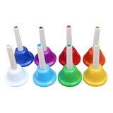 8-piece, 8-note Colorful Musical Bells Set 1