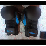 Guantes De Boxeo Proyec Nitro, Azules Con Negro