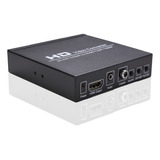 Convertidor Hd Hd 720p/1080p Salida De Audio Us Coaxial Plug