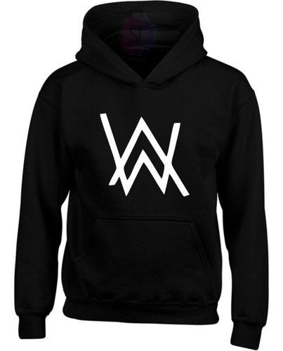 Saco Hoodies Capota Diseño Alan Walker Niño Algodón Perchado