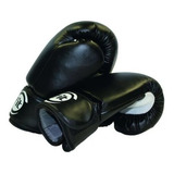 Guantes De Boxeo Sportfitness 12 Oz Negro Entrenamiento Box