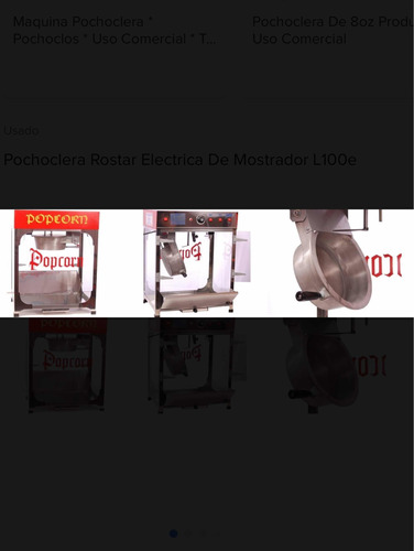 Pochoclera Eléctrica Rostar L100e