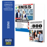 Kit Apostila Concurso Inss - Técnico + Caderno De Questões