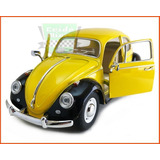 Fusca Sedan 1967 1300 Amarelo - Escala 1/24