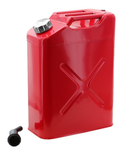 Bidon Tanque Gasolina 20 Litros (5 Gal) Jeep Wrangler Rojo