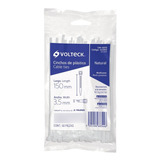 Cincho De Plastico 40 Lb 15 Cm Bolsa C/50 Pzas Volteck 44303