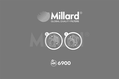 Filtro Aire Millard K6900 Nissan Sentra Xtrial 46044 Foto 6