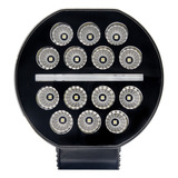 2 Faro Led Redondo 14 Cree Led 4.5 Pulgadas Blanco Luz Dia