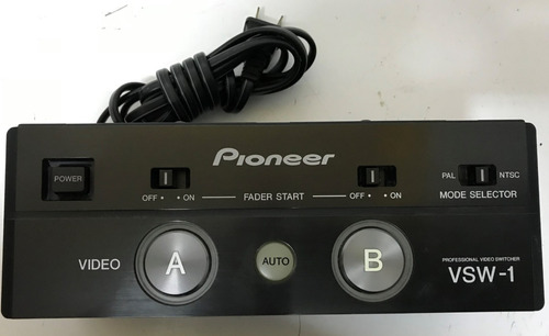 Conmutador De Video Switcher Pioneer Vsw-1  Made In Japan