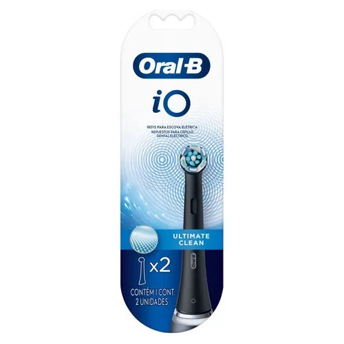 Refil De Escova Elétrica Dental Clean Oral-b Io 2 Unidades
