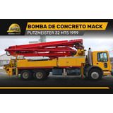 Bomba De Concreto Mack Putzmeister 32 Mts 1999