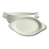 Plato De Servir Ovalado De Melamina Steelite 7194tm080, Resi