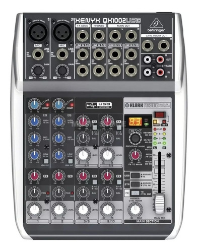 Consola De Sonido Mixer Behringer Qx1002usb  Fervanero