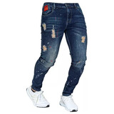 Jean Slim Elastico Exclusivo Skinny Urban Denim Lycrado