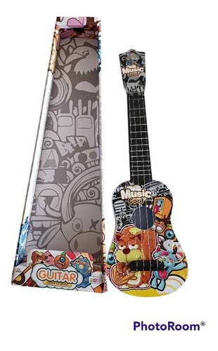 Guitarra Acústica Para Niños Juego Diversion Grande