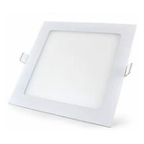 Luminária Plafon Led 6w Embutir - Bivolt Quadrada Cor Branco Frio 6500k 110v/220v (bivolt)