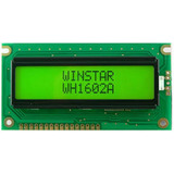 Display Winstar Wh1602a-yyh-stk Lcd Alfanumérico 16x2