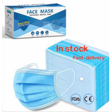 Mascarilla Desechable 3 Pliegues Face Mask - (50 Unidades)