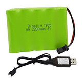 Bateria Recargable 6v 2200mah Ni-mh 5 Aa (una Unidad).