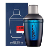 Perfume Hugo Dark Blue 75ml Hombre  100% Original Fact A Edt