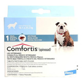 Comprimido Antiparasitário Para Pulga Elanco Comfortis Para Cão Y Gato Cor Azul