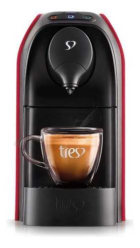 Cafeteira Tres Corações Passione Automática Vermelho 110v