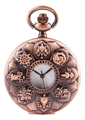 Retro Pocket Watch Rabbit Cartoon Theme Quartz Set & Box Bir